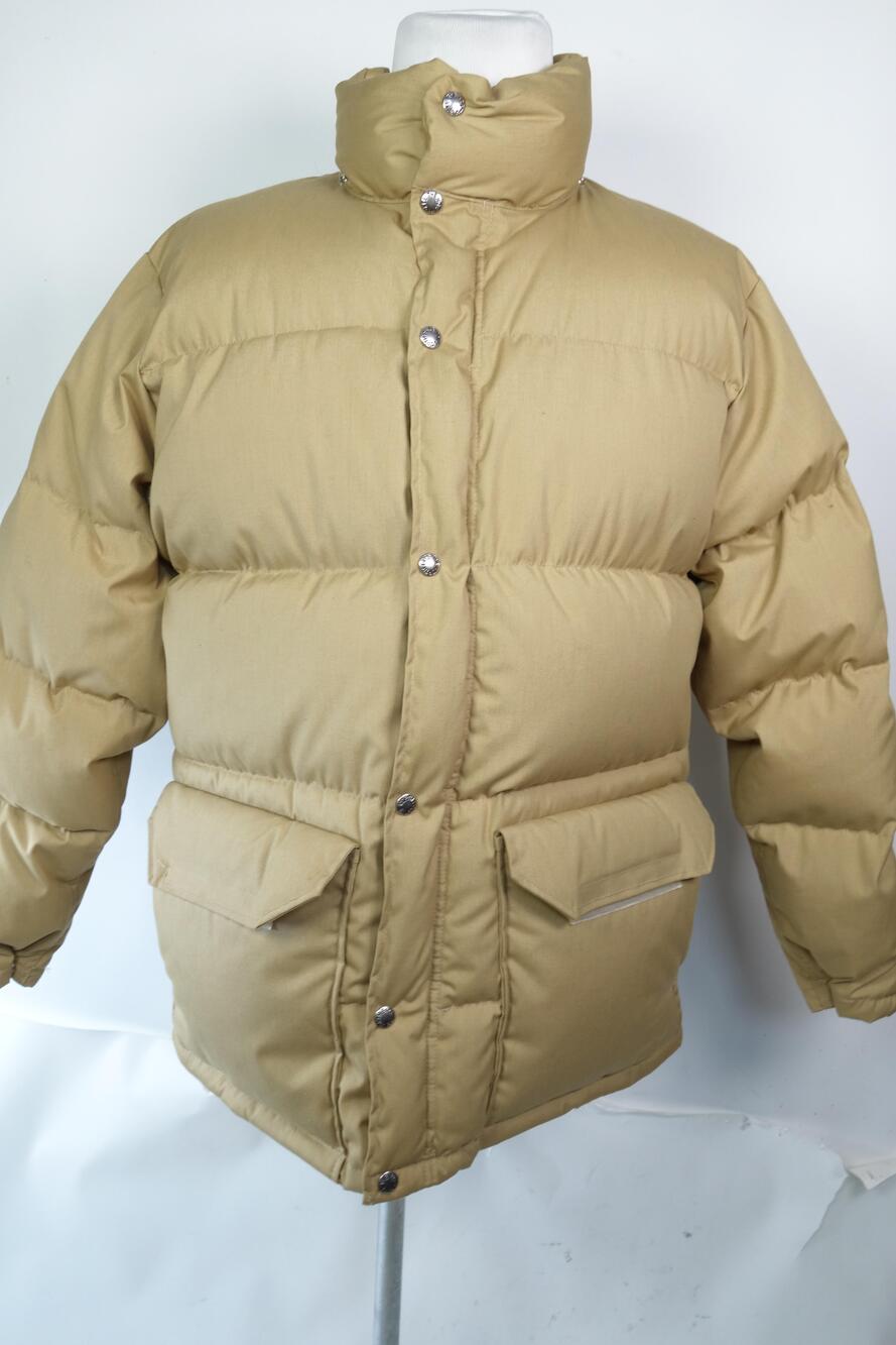 Vintage The North Face Jacket Mens Large Beige Down Puffer Ski Talon USA